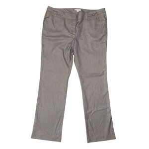 New York & Company Gray Stretch Dress Pants Size 16 Average Womens